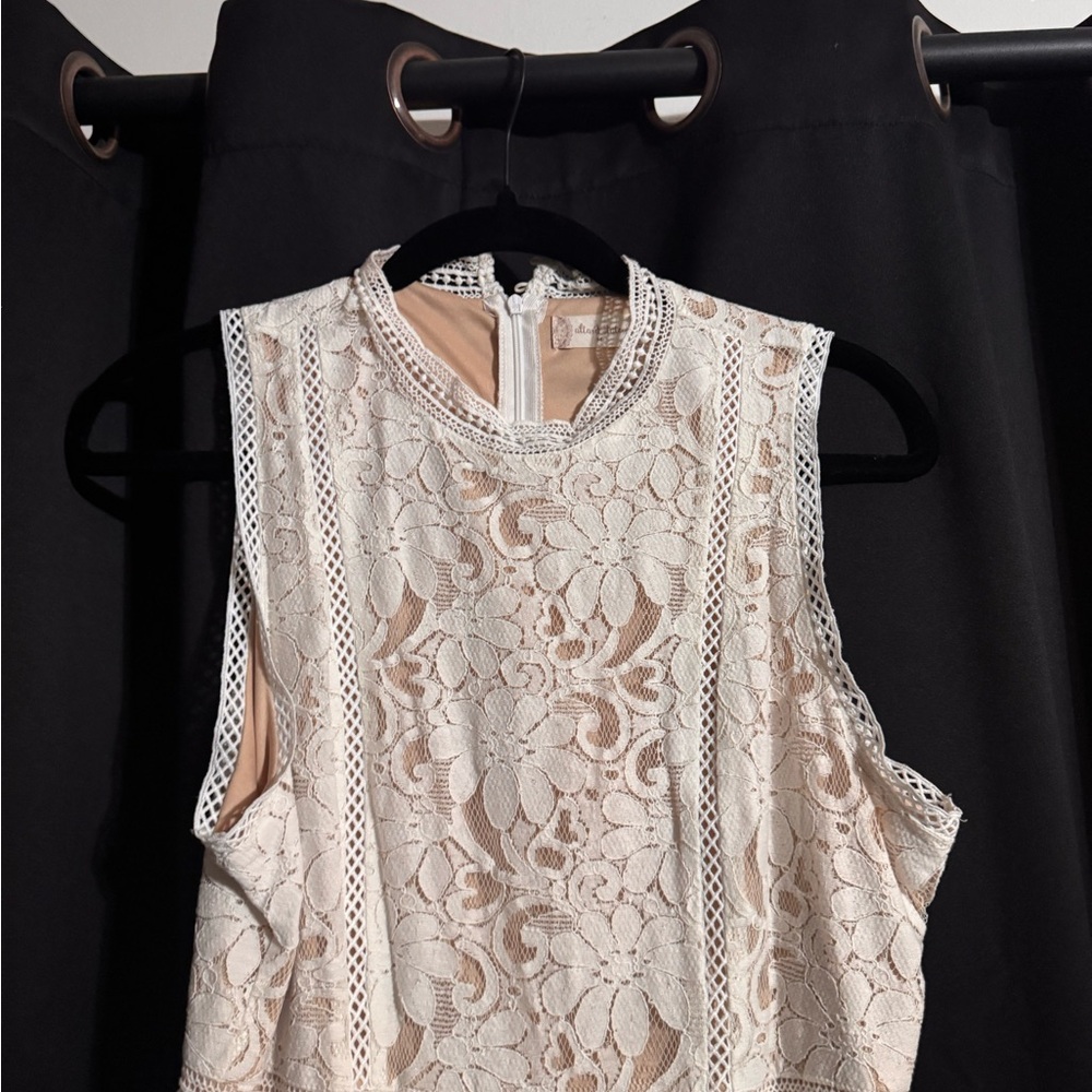 Altar'd State White Lace Mini Dress - Picture 4 of 6